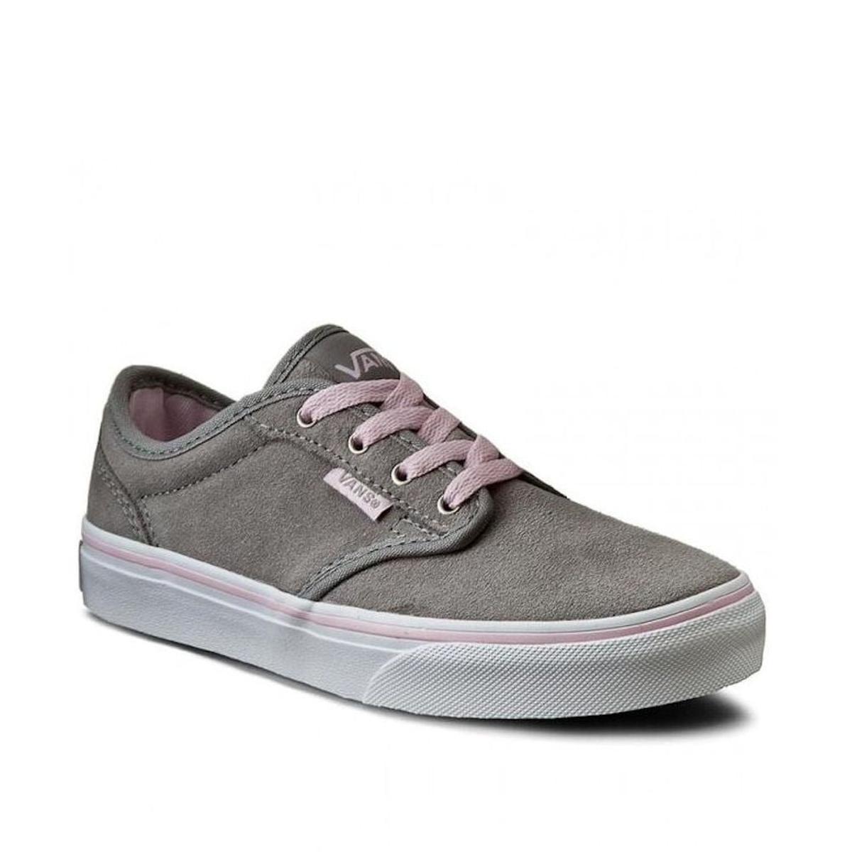 Vans, Scarpe da Skateboard Donna Grigio-Grigio