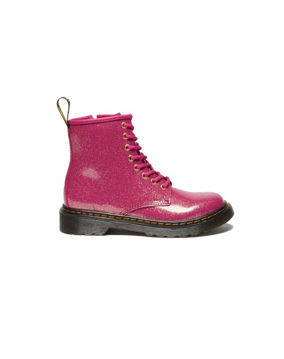 Dr. Martens Kids 1460 J 8 Eye Boot Smooth-Rosa