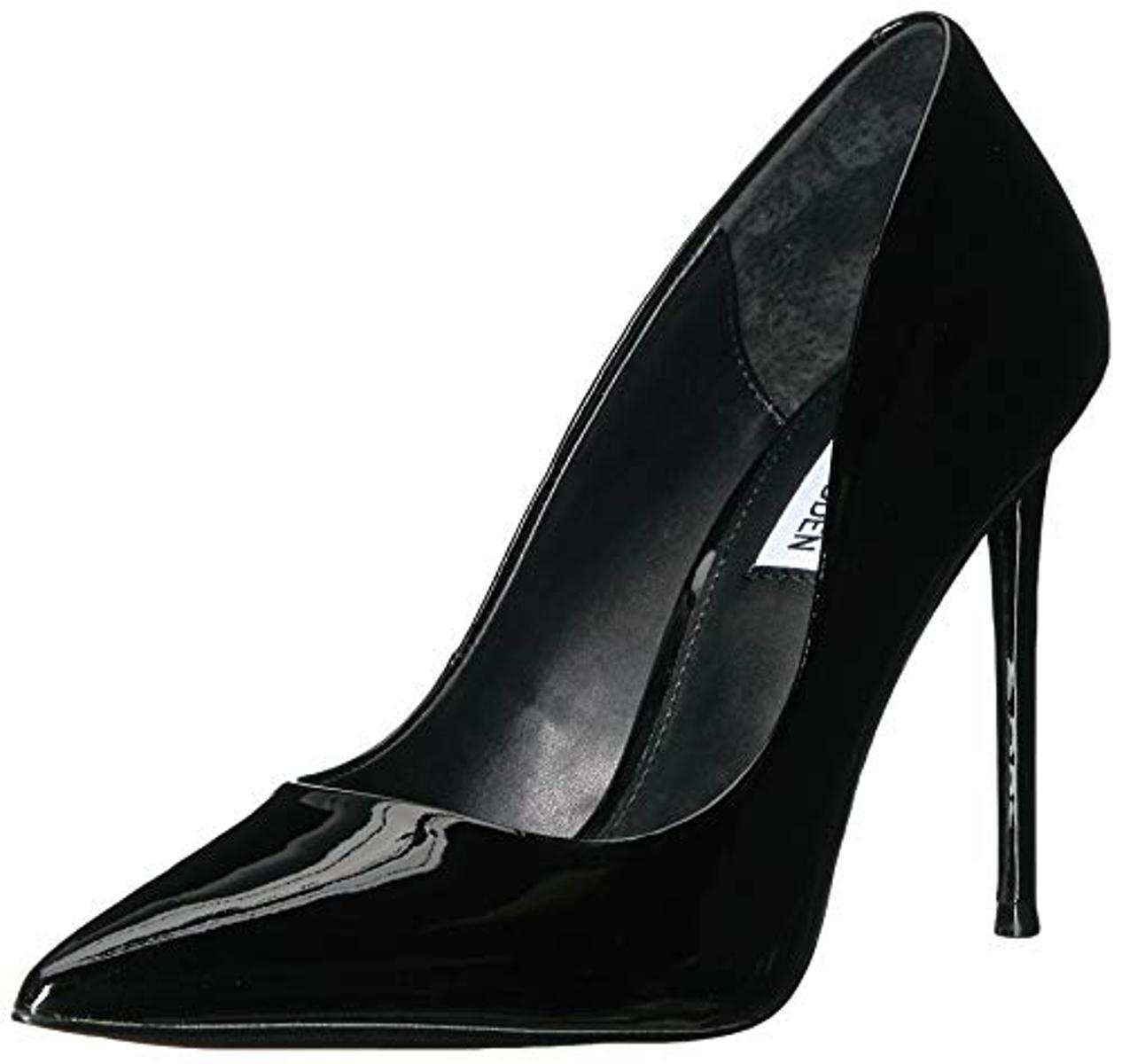 Steve Madden - Vala Black Patent, Scarpe décolleté Donna