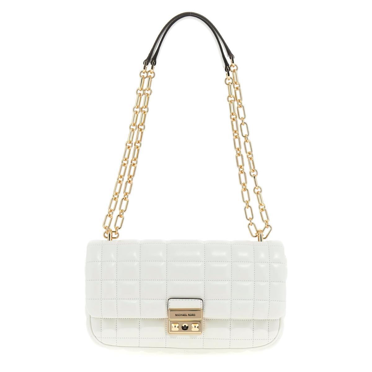 Michael Kors LG Conv Chain Shldr, Borsetta Donna