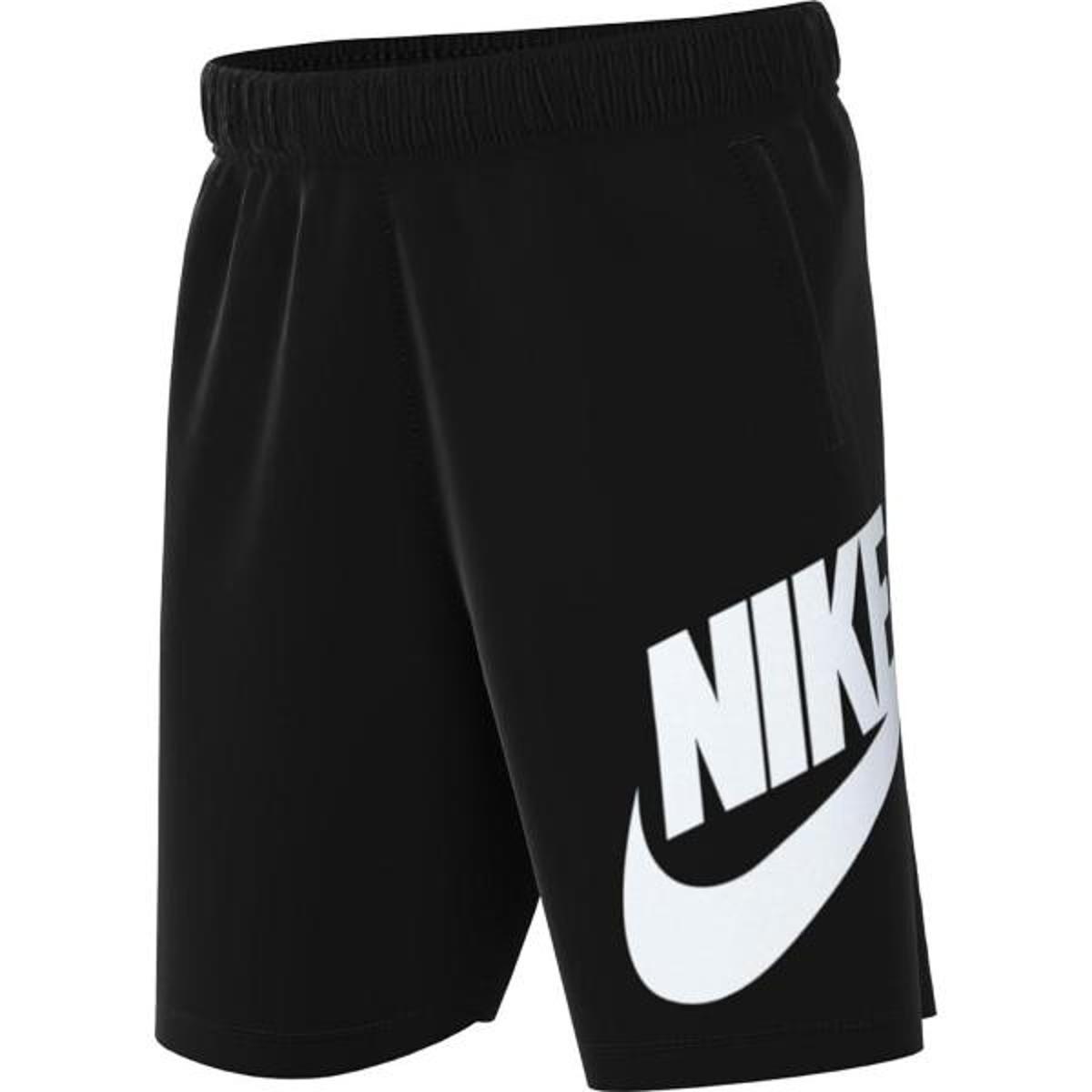 Nike - K NSW Club Ft Short Hbr, Pantaloncini Unisex - Bambini e Ragazzi-Nero