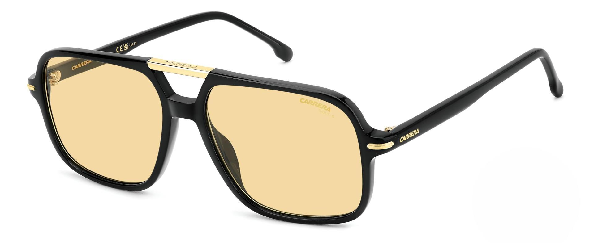 Occhiali da sole Carrera Carrera 350/s-71C/UK BLACK YELLOW