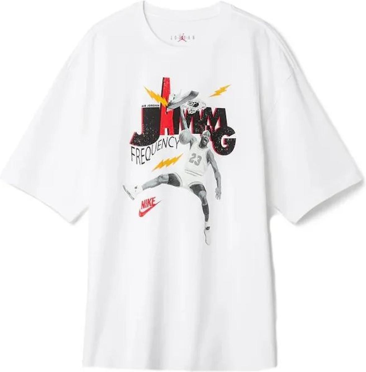 Jordan, maglietta da uomo (HJ2929-100, bianco/nero)