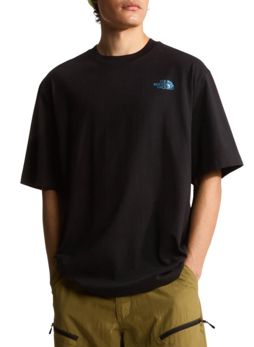 The North Face Liquid Box NSE Oversize Short Sleeve T-Shirt Uomo (Pacco da 1)