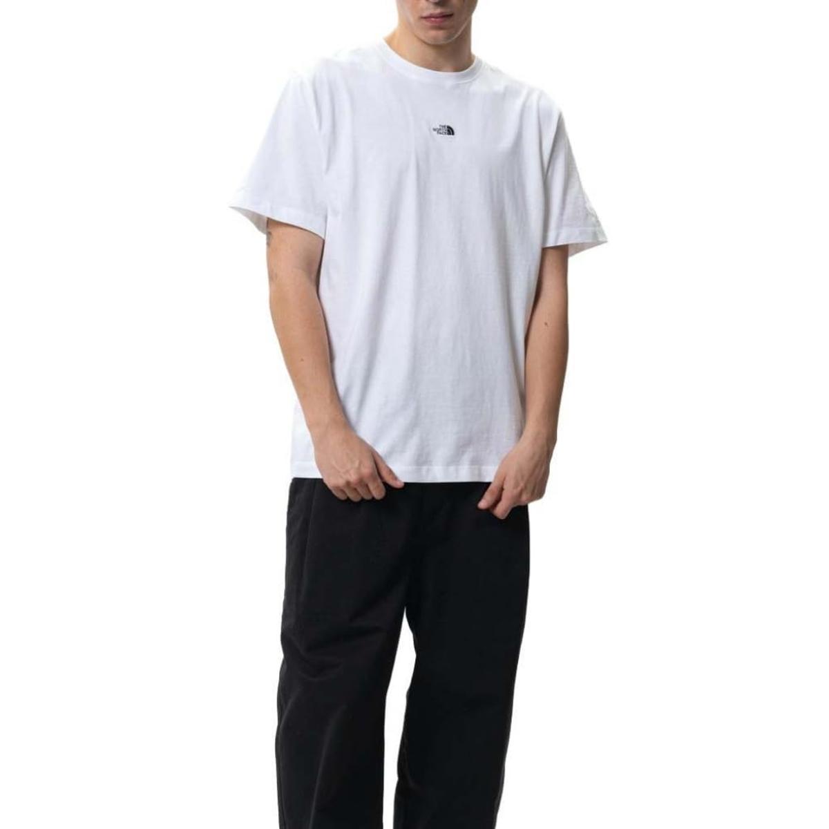 The North Face M Essential Center Logo Relaxed Short SL T-Shirt Uomo (Pacco da 1)