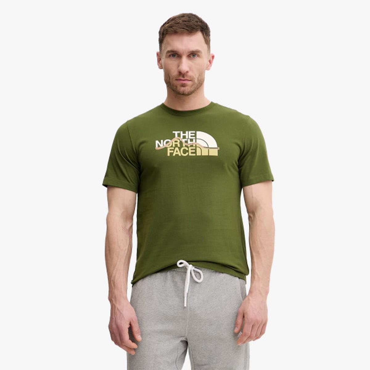 The North Face Men’s Mountain Sleeve Tee T-Shirt Uomo (Pacco da 1)