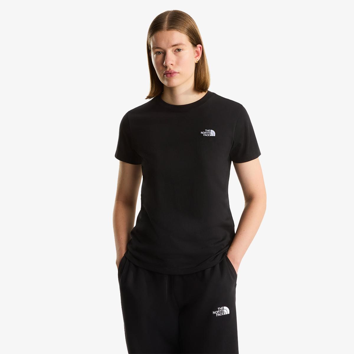 The North Face W Evolution Simple Dome Slm Short Sleeve T-Shirt Donna (Pacco da 1)