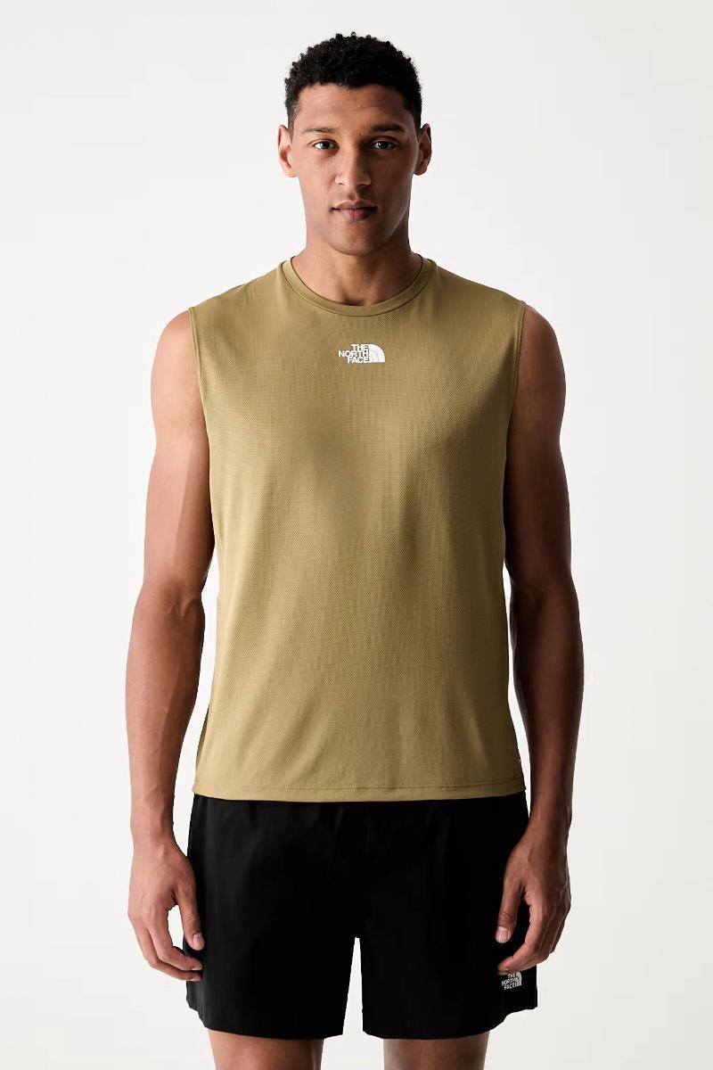 The North Face Lightbright - Graphic Canottiera Uomo (Pacco da 1)-Cedar