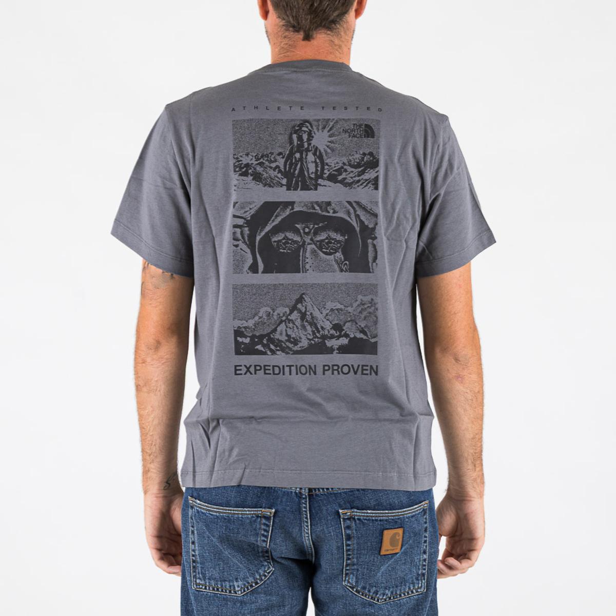 T-shirts The North Face Gear UP Get Out Relaxed Tee smoked pearl-Smoked Pearl