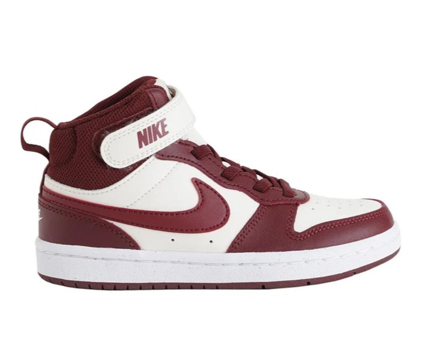 Nike Court Borough Mid 2 SneakerBambini e Ragazzi-Bordeaux