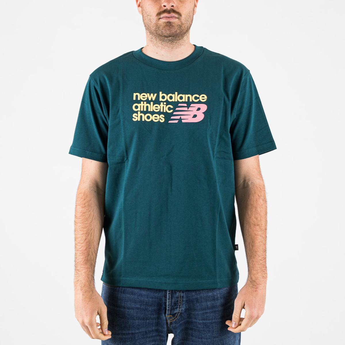new Balance Maglietta da uomo-Medusa Green