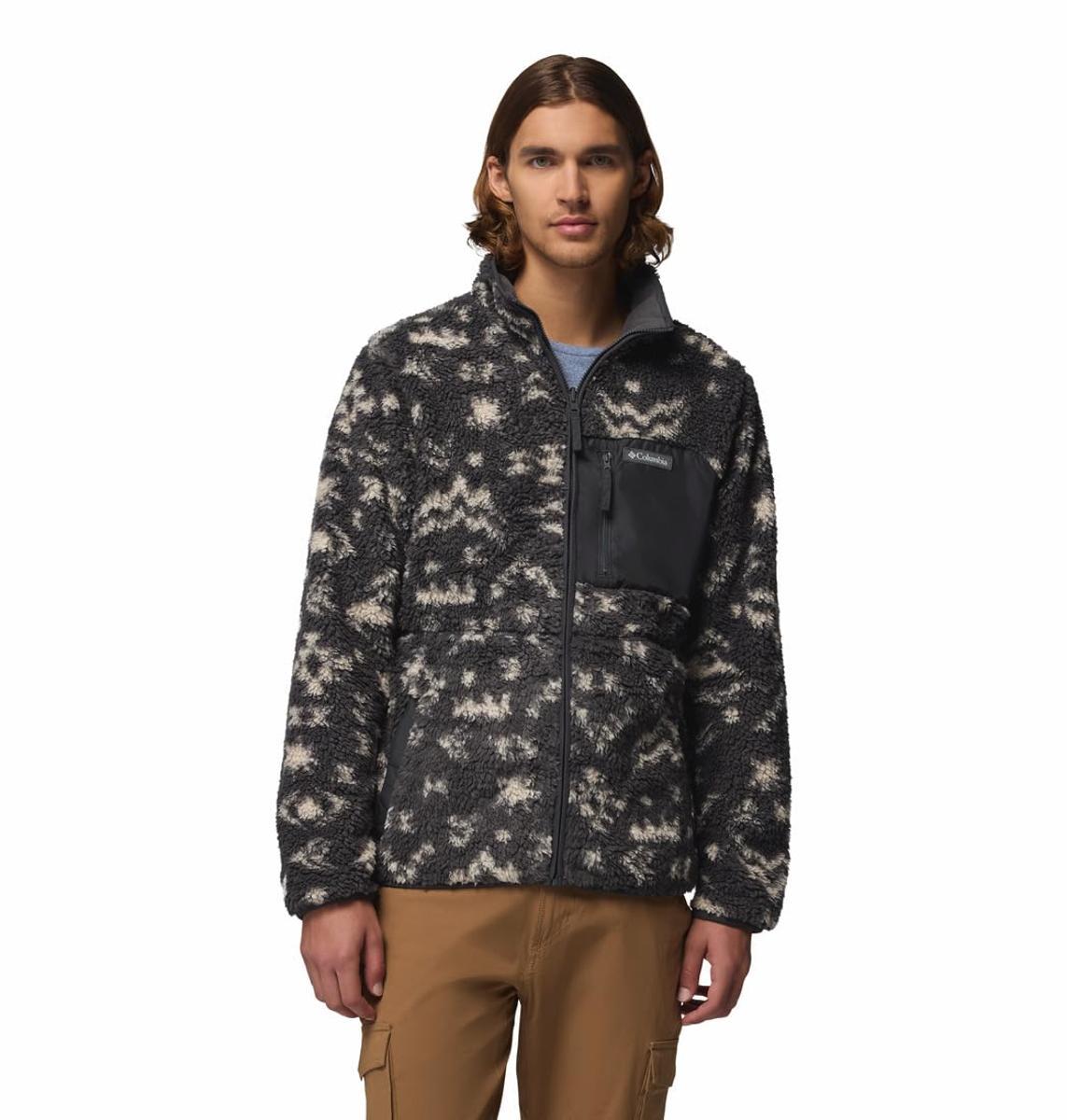 Columbia Winter Pass™ Fleece, Giacca in pile Sherpa reversibile da Uomo-Shark