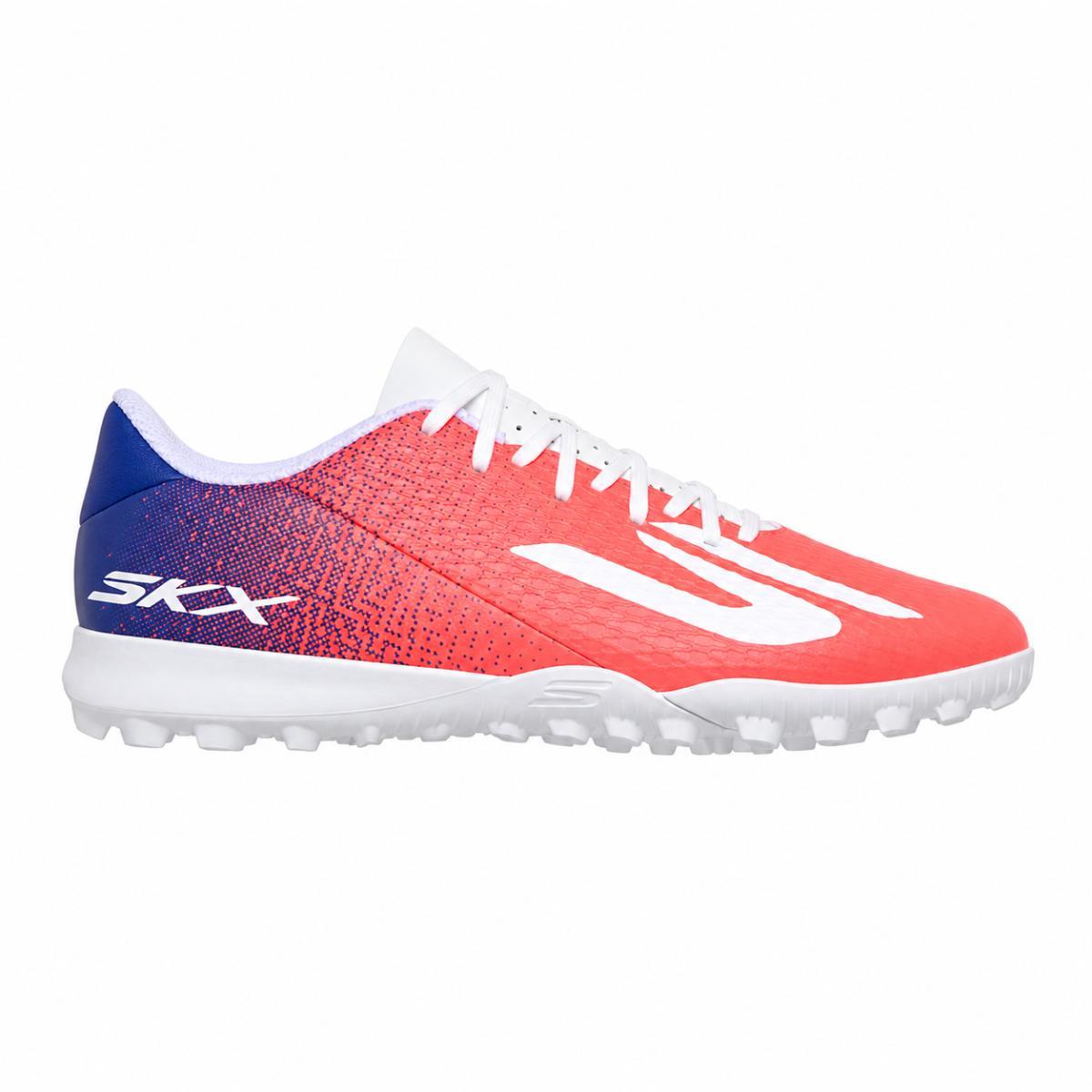 Skechers Uomo SKX_2 Club Scarpe da Calcio per Turf-Corallo
