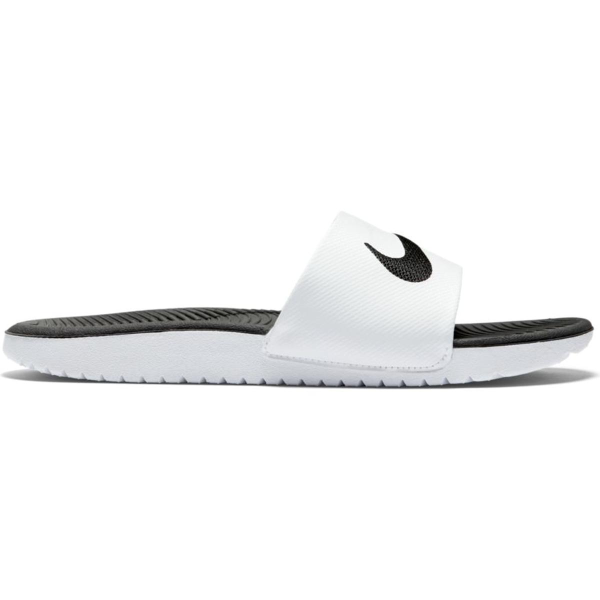 Nike - Kawa, Little/Big Kids' Slide Unisex - Bambini e ragazzi-Bianco