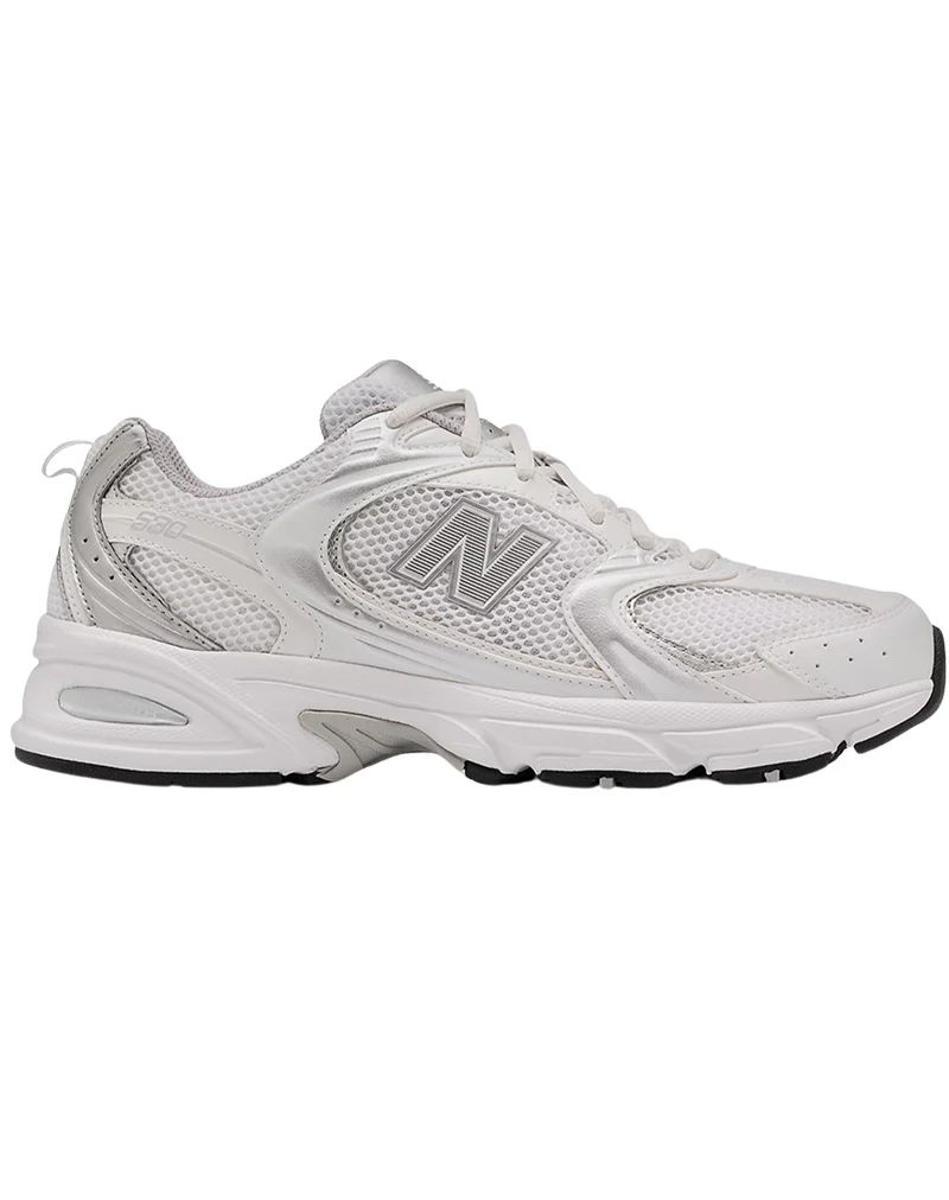 SNEAKERS UNISEX "530" -  WHITE SILVER