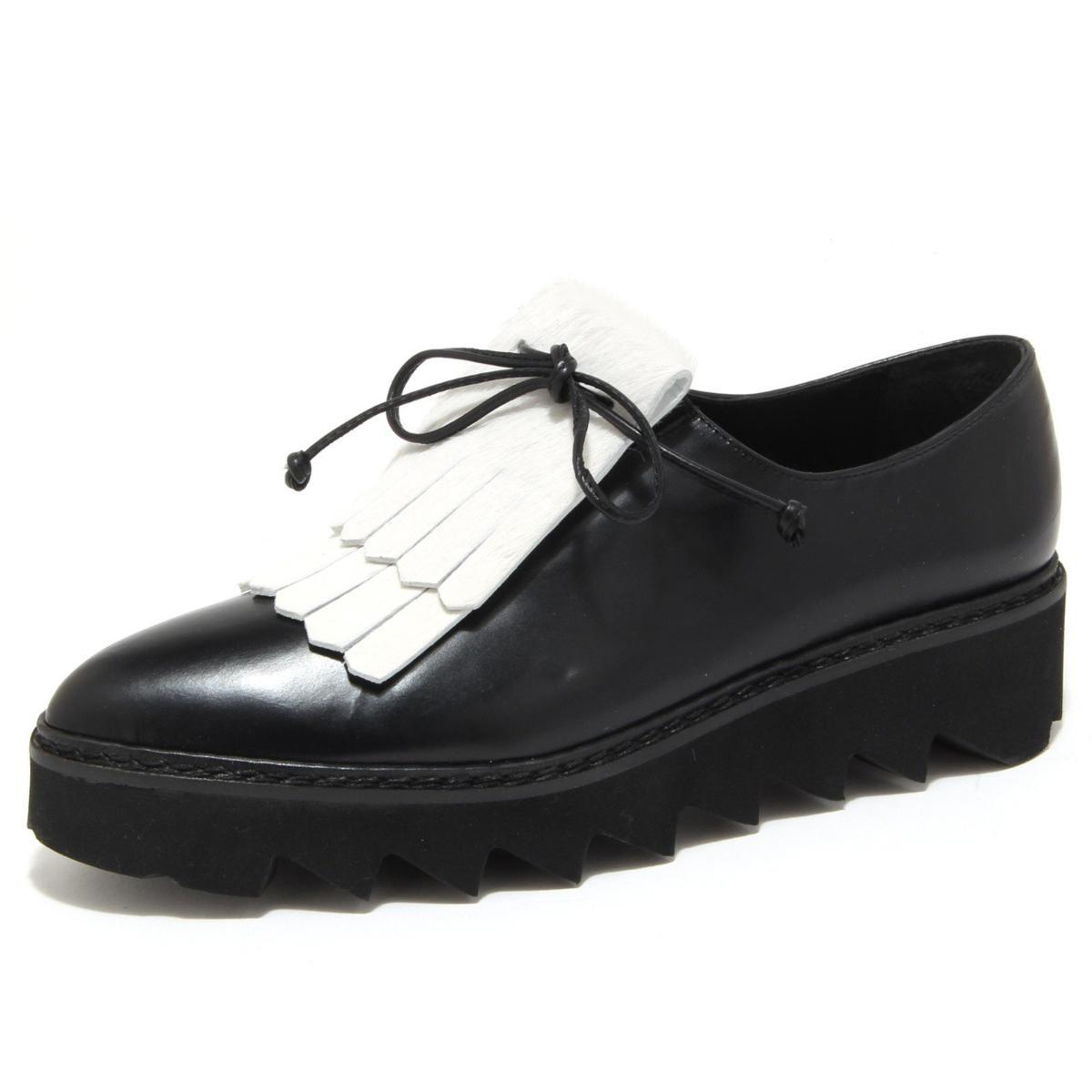 LA CORDE BLANCHE 6272N Scarpa PILI Nero Scarpe Donna Shoes Women