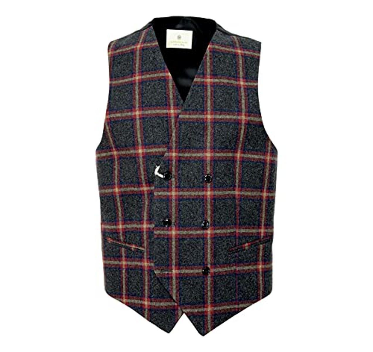 ALESSANDRO GILLES GILE DOPPIO PETTO UOMO SLIM FIT FANTASIA QUADRI Art. 2717