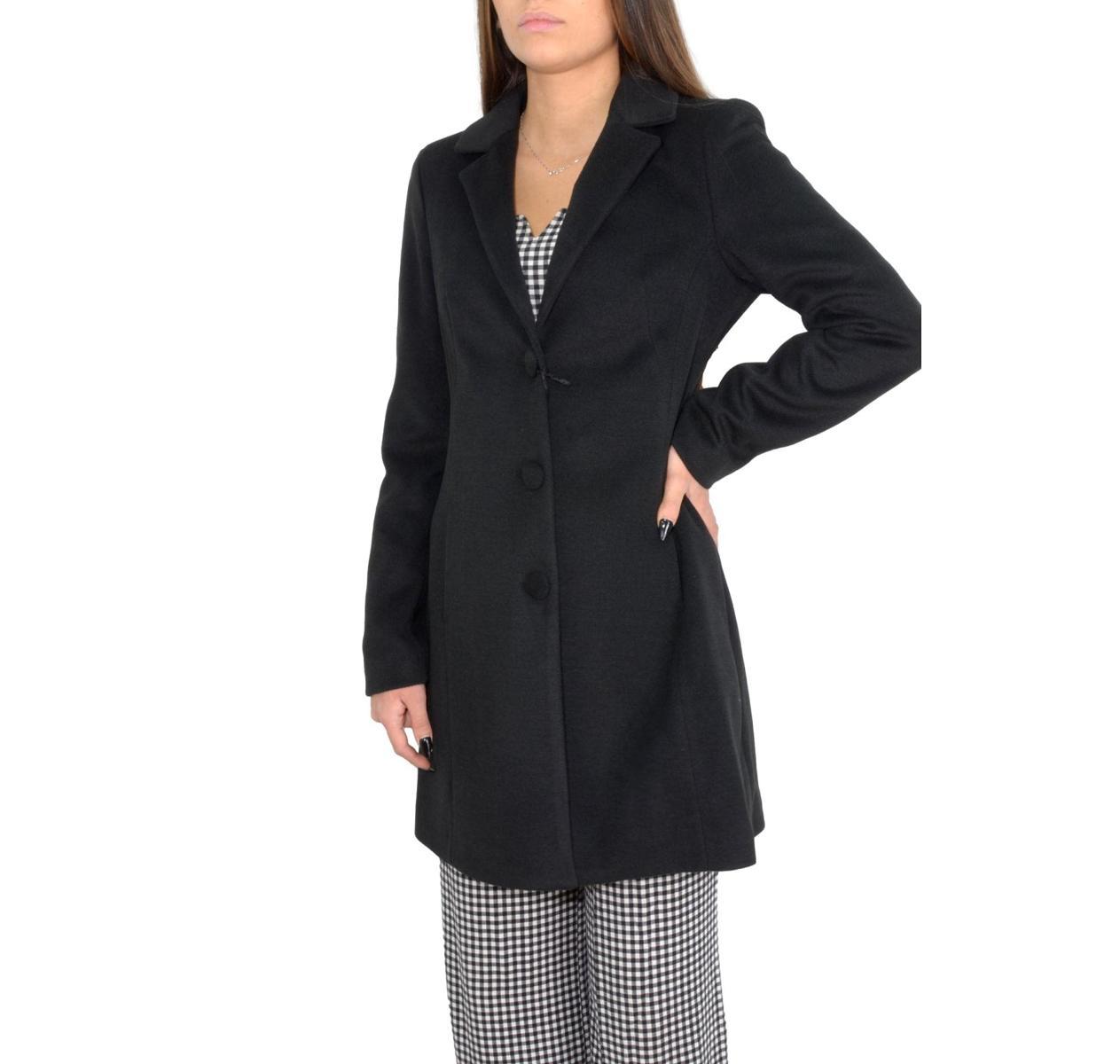MDM MADEMOISELLE DU MONDE Cappotto Donna Colore Nero Art 7022