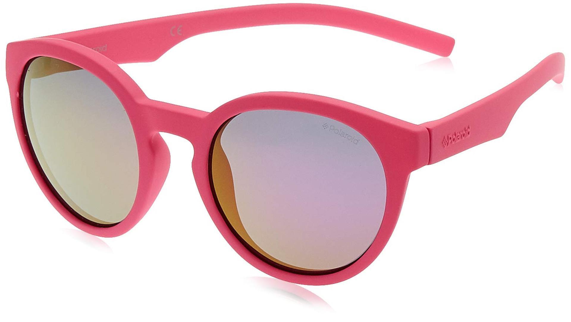 Polaroid Unisex Kinder Sonnenbrille-CYQ/AI DK PINK