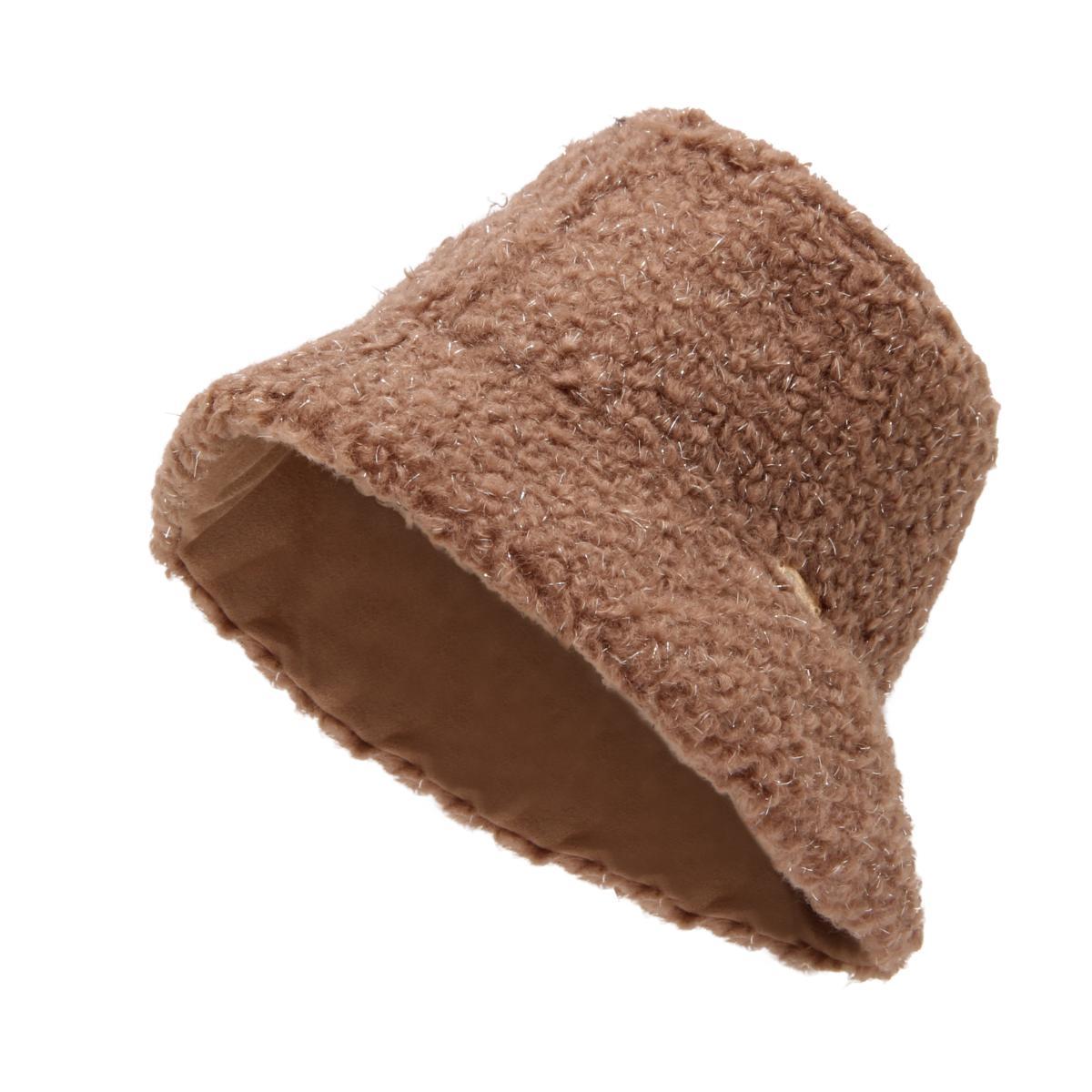 P5123 CAPPELLO TEDDY DONNA NO SECRETS WOMAN LUREX HAT