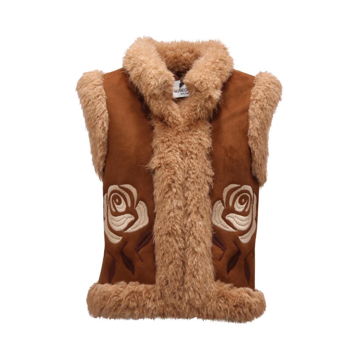 P3815 GILET ECO-MONTONE DONNA NO SECRETS WOMAN VEST JACKET