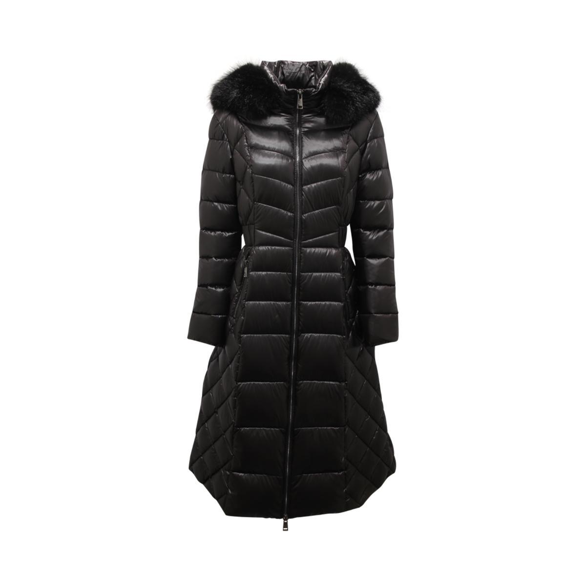P4170 PIUMINO DONNA NO SECRETS WOMAN DOWN JACKET BLACK-Nero