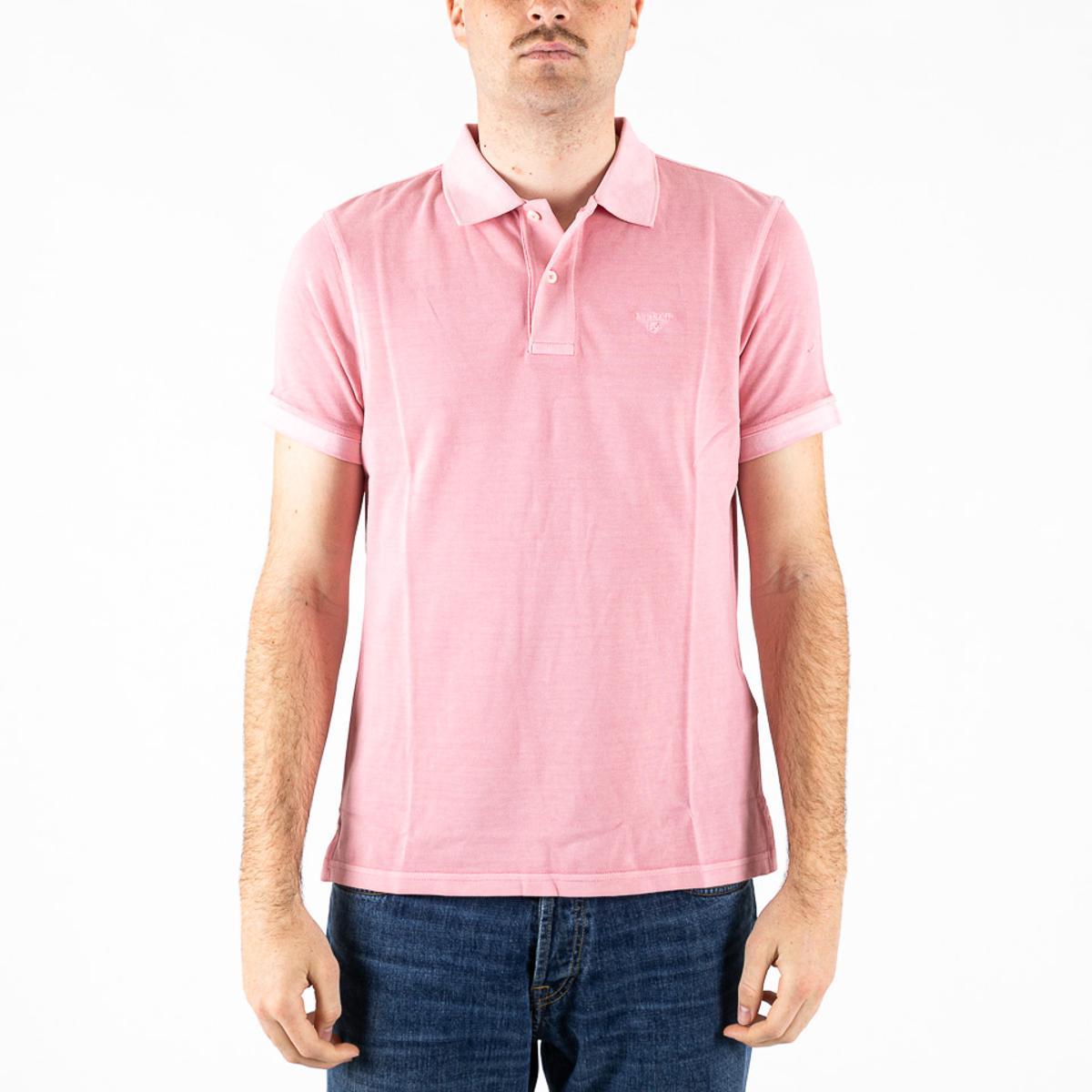 Polo Barbour Washed Sports Polo pink salt