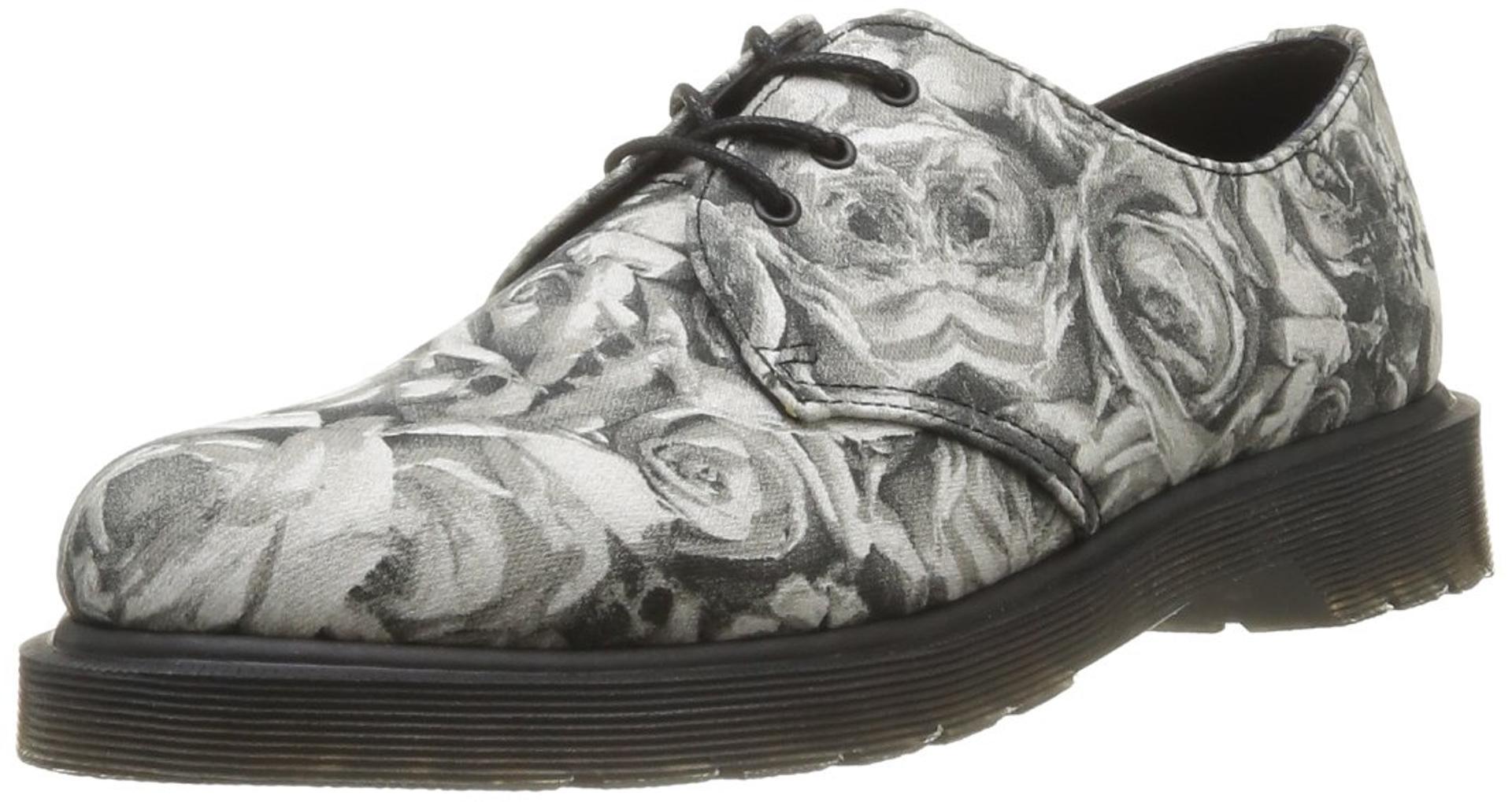 Dr Martens 1461 Lester Canvas, Scarpe Basse, Unisex - Adulto-Nero