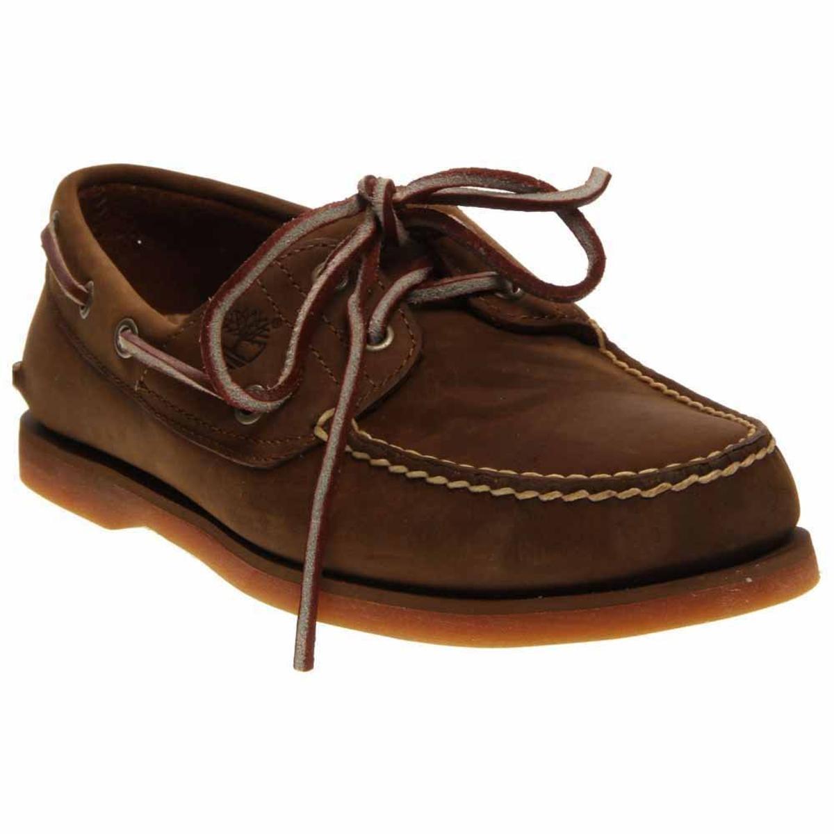 Timberland Mocassini Classic Boat 2 Eye Codice TB0A232XF74 Marrone-Marrone