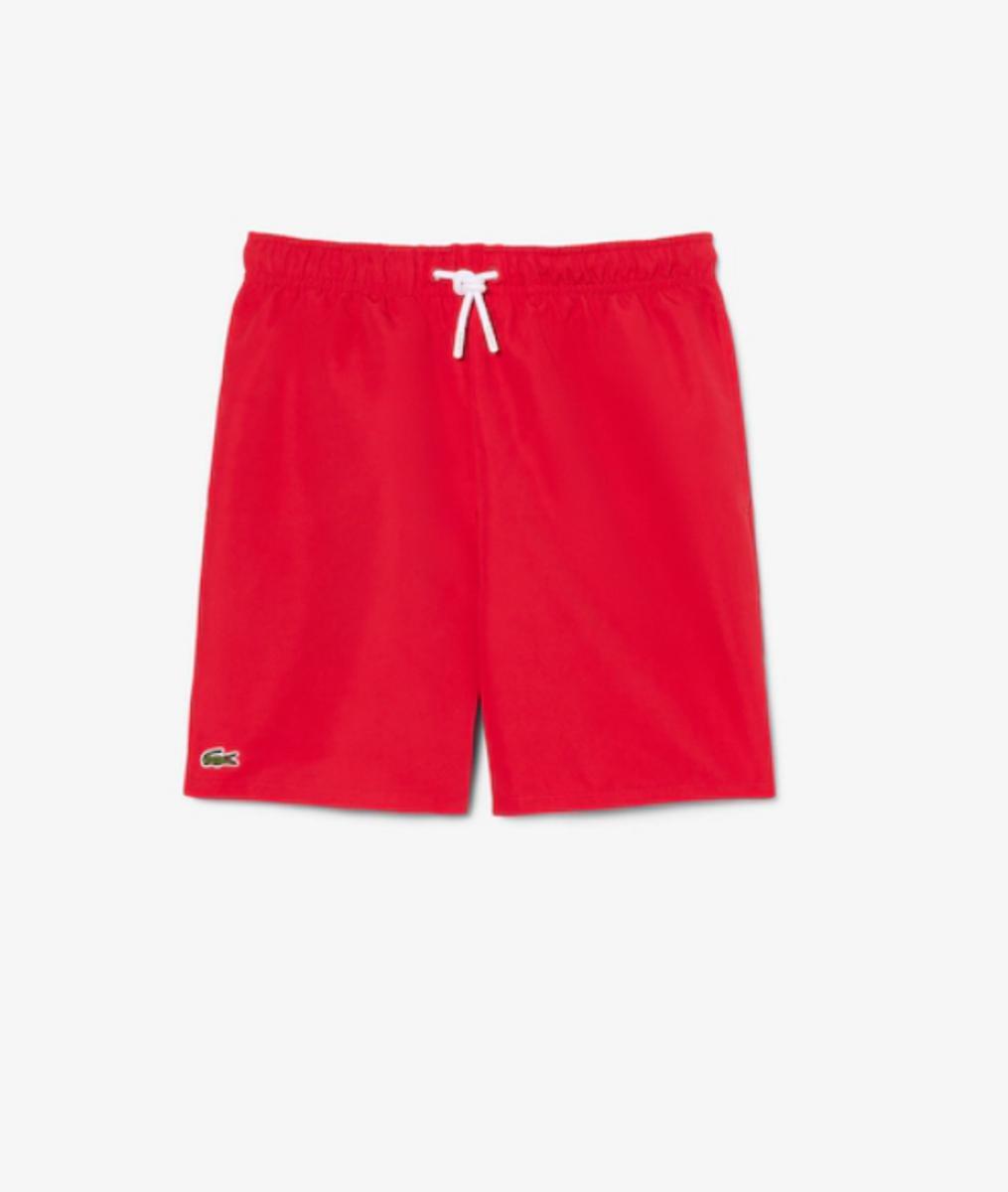 Lacoste BOXER MARE ROSSO-Rosso