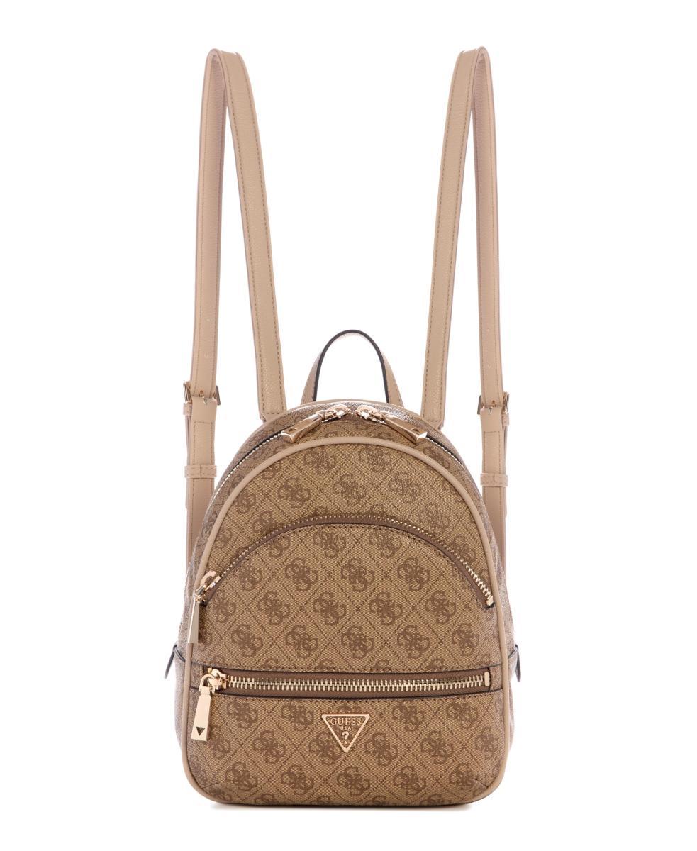 GUESS Manhattan Ii Backpack BNN - BONE LOGO One Size-Marrone