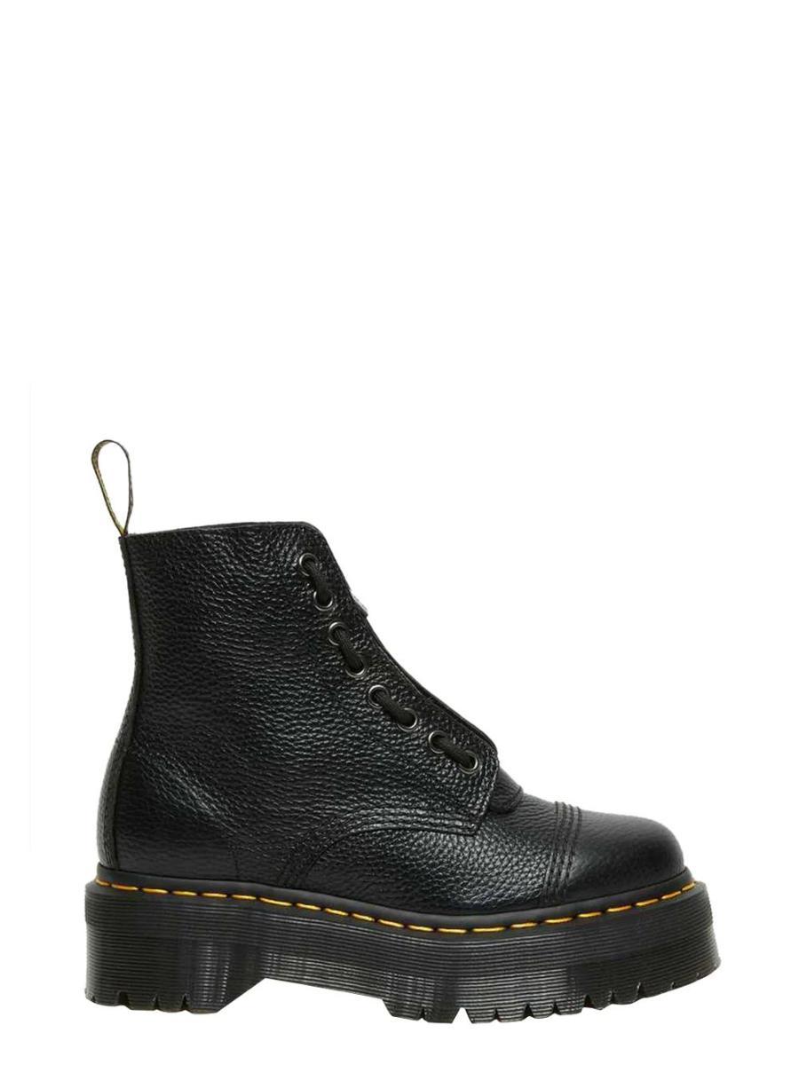 Dr. Martens Stivaletti Donna Sinclair Milled Nappa-Nero