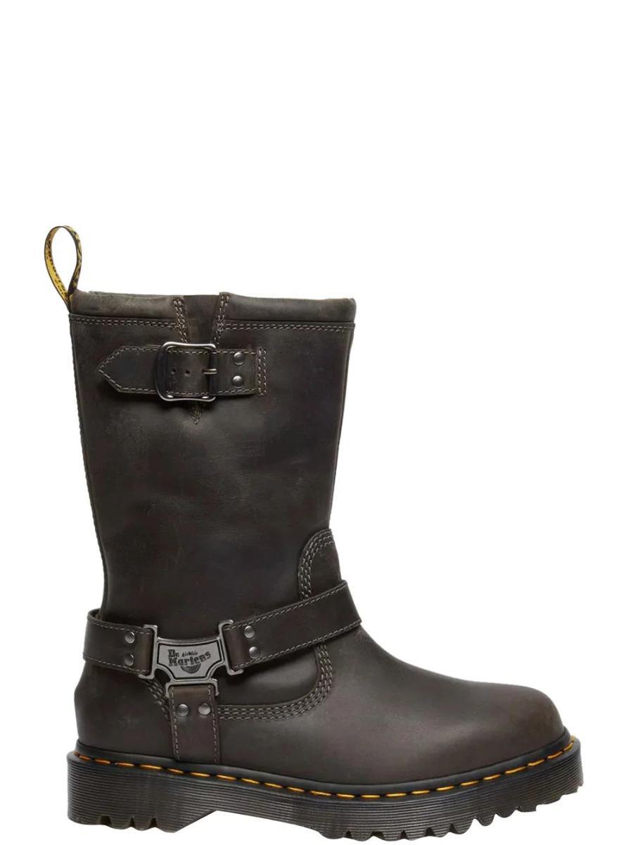 Dr. Martens Stivali Anistone Hi Codice 31901057 Grigio Donna-Grigio
