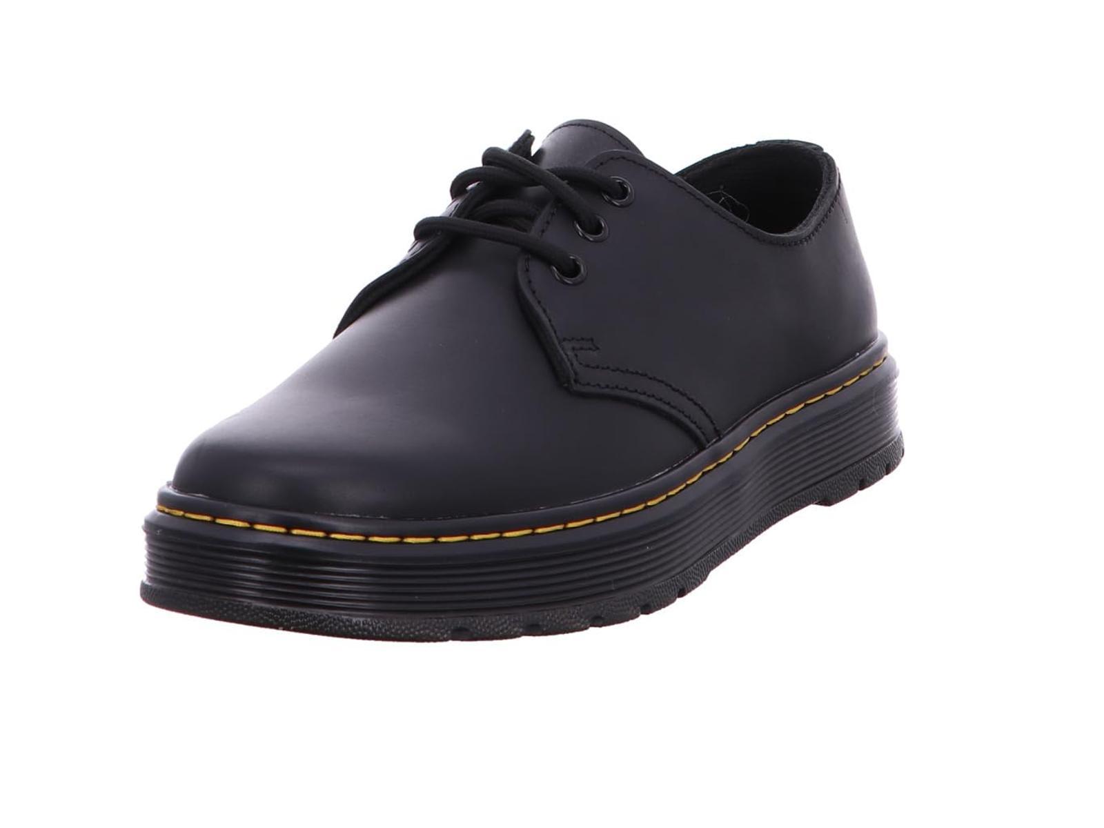 Dr. Martens Brookline Lo Black Lusso PlatformUomo-Nero