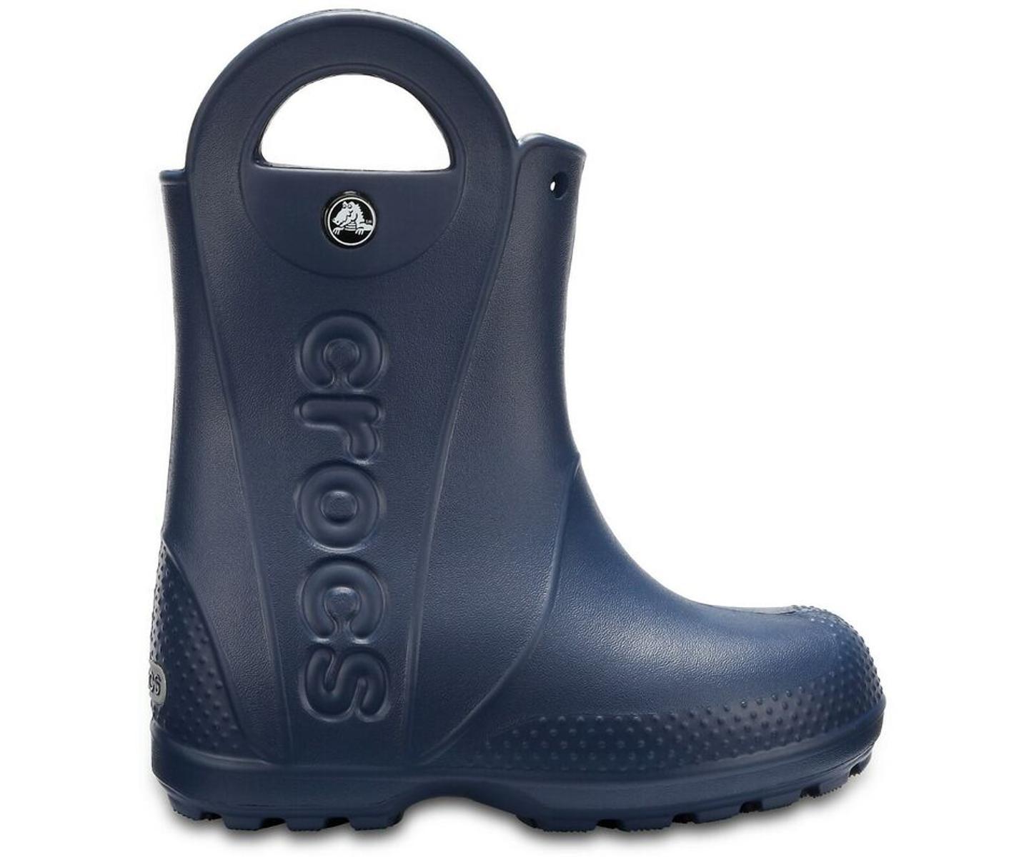 Crocs Handle It Rain Boot Scarpe da barcaUnisex - Bambini e ragazzi-Navy