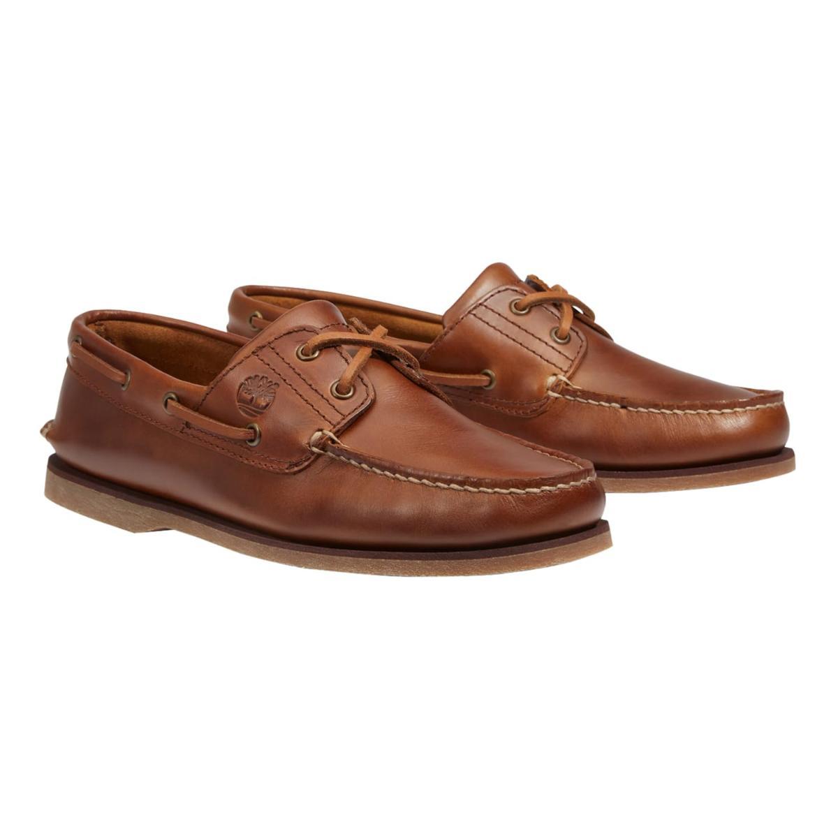 Timberland Mocassini Classic Boat 2 Eye Codice TB0A232XF74 Marrone-Marrone