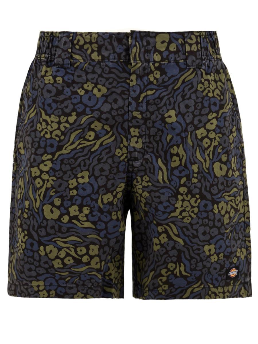 Shorts Uomo con tasche a soffietto-Multicolore
