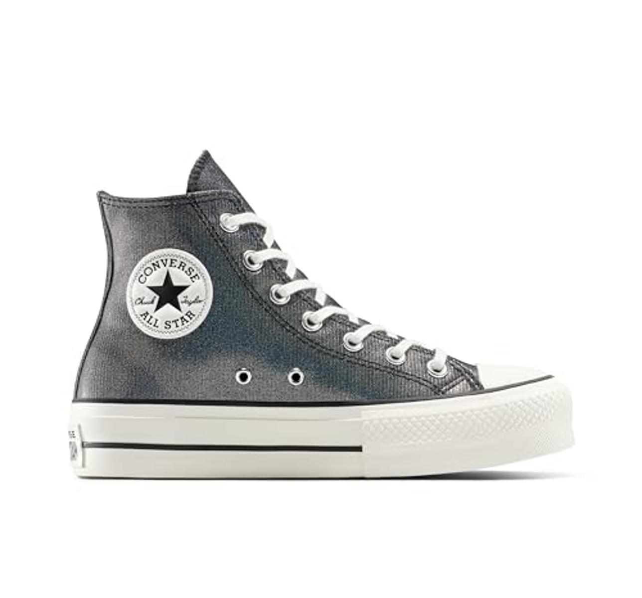 Converse Scarpe Chuck Taylor all Star Lift Sparkle Codice A14519C Nero Donna