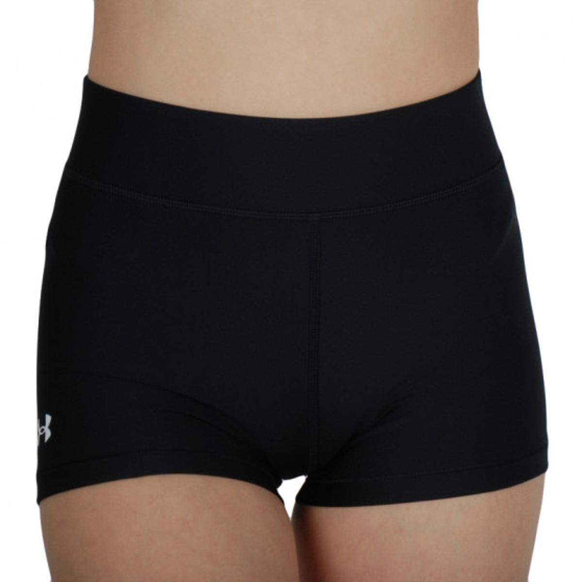 Under Armour - HeatGear Armour - Pantaloncini A Vita Media, Pantaloncini Donna
