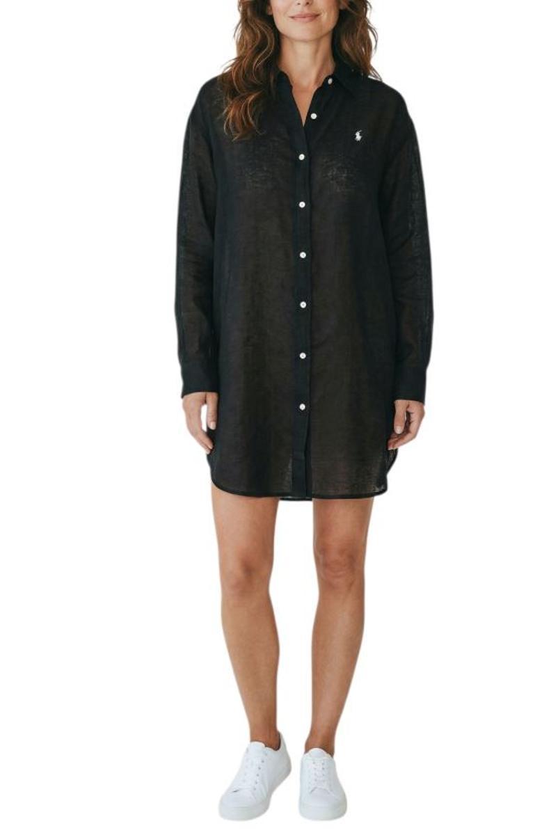 Polo Ralph Lauren Camicia Boyfriend Donna-Nero