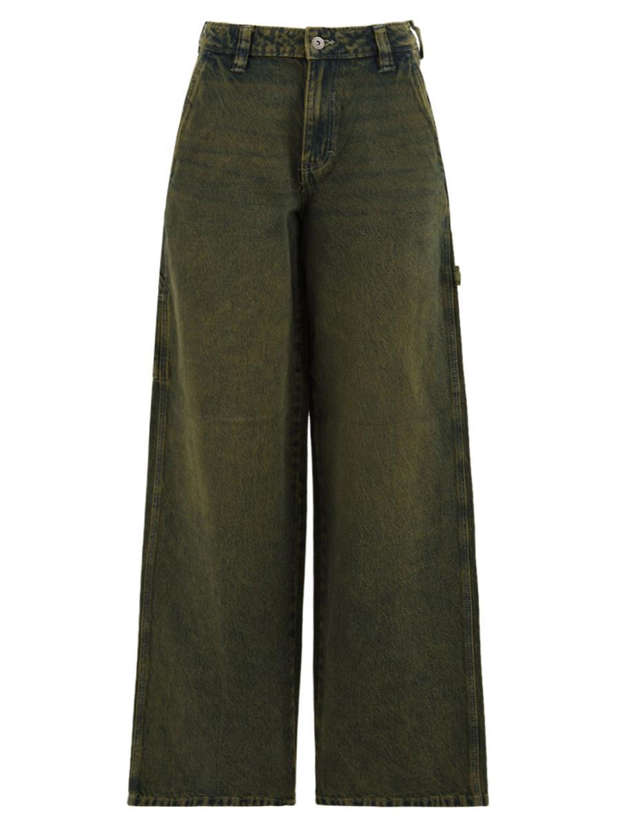 Jeans X Loose Carpenter DICKIES Donna - Verde