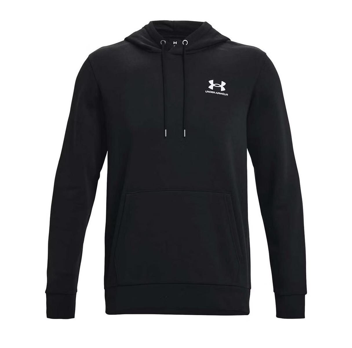 Under Armour Felpa con Cappuccio da Uomo UA Essential Top in Pile Uomo