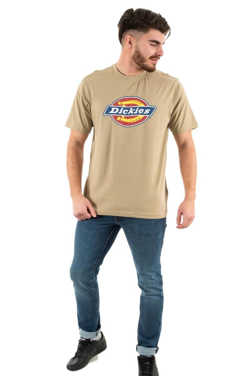Dickies Maglietta Icon Logo Ds01 Desert Sand