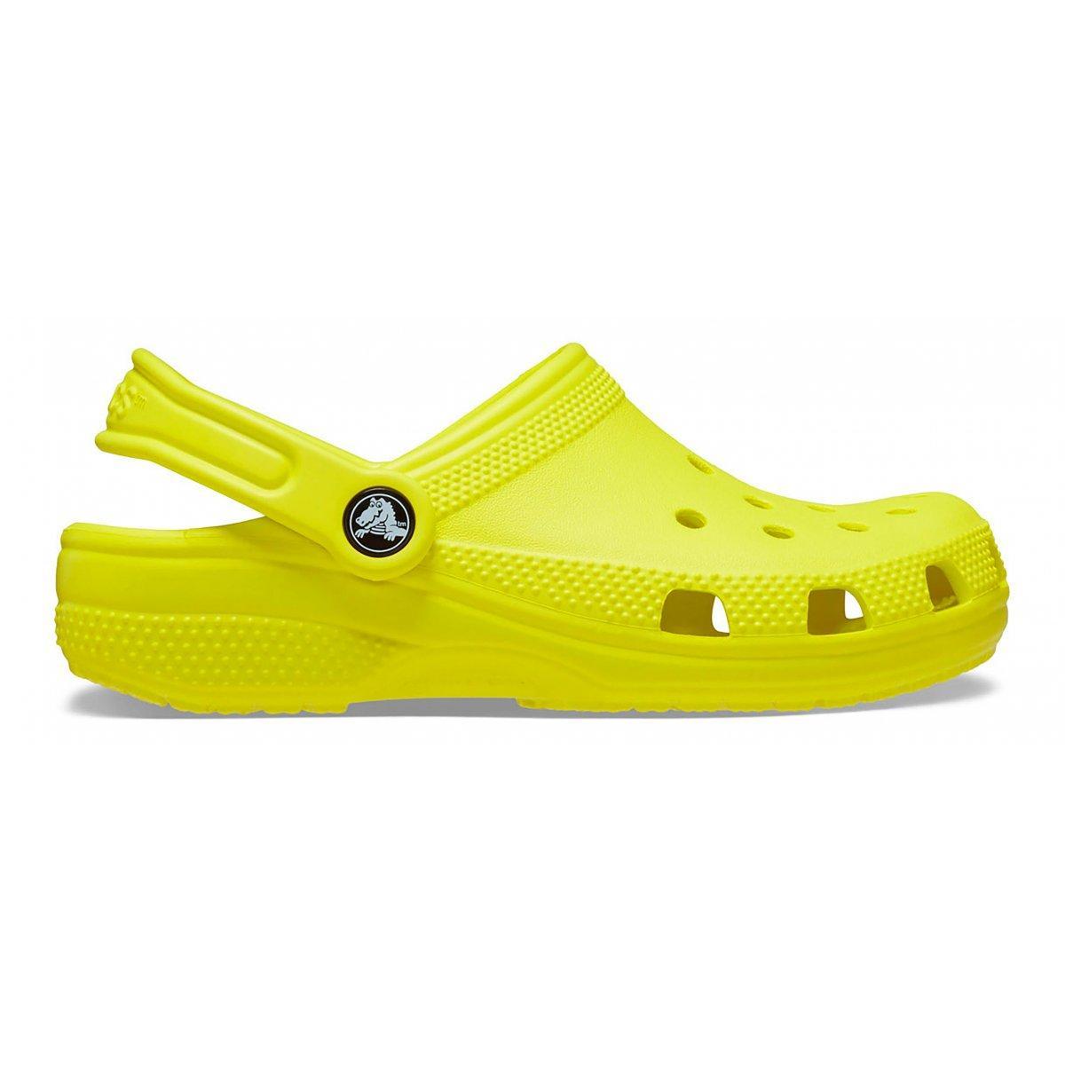Crocs 206991 ZoccoliUnisex - Bambini e Ragazzi-Giallo