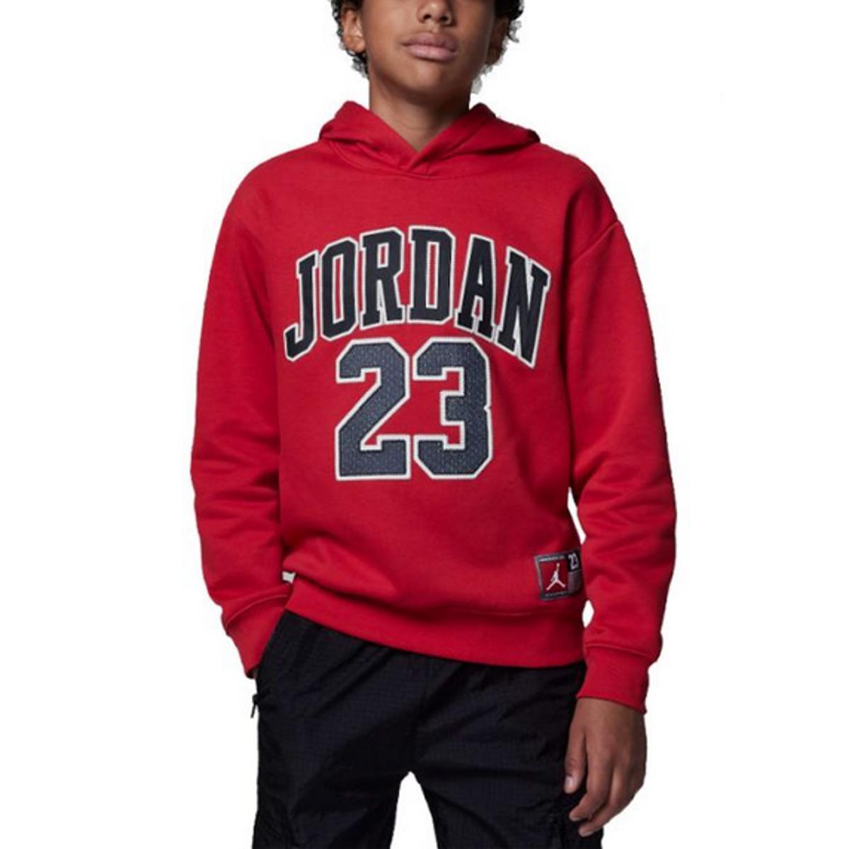 Nike High Brand Read Felpa con Cappuccio Bambine e Ragazze (Pacco da 1)-Rosso