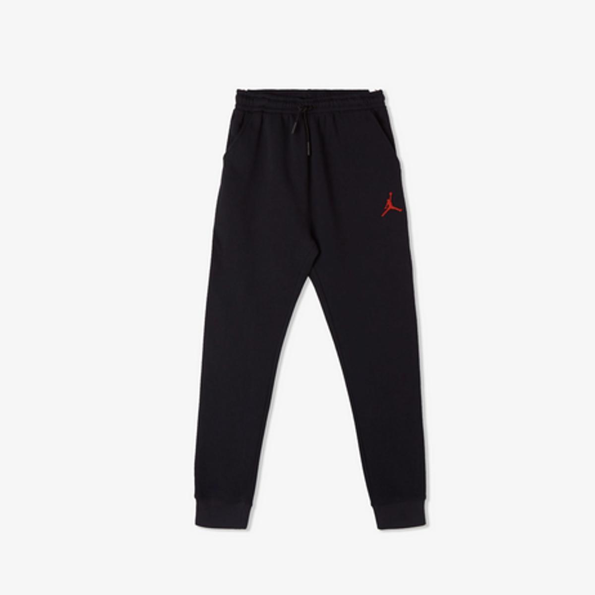 Nike Jdb MJ Flt MVP Hbr Fleece Pantaloni Unisex-Bambini e Ragazzi-NERO/BIANCO