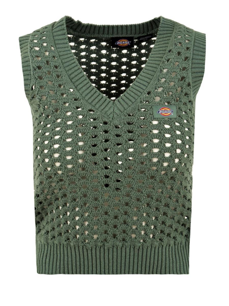 Gilet Donna traforato-Multicolore