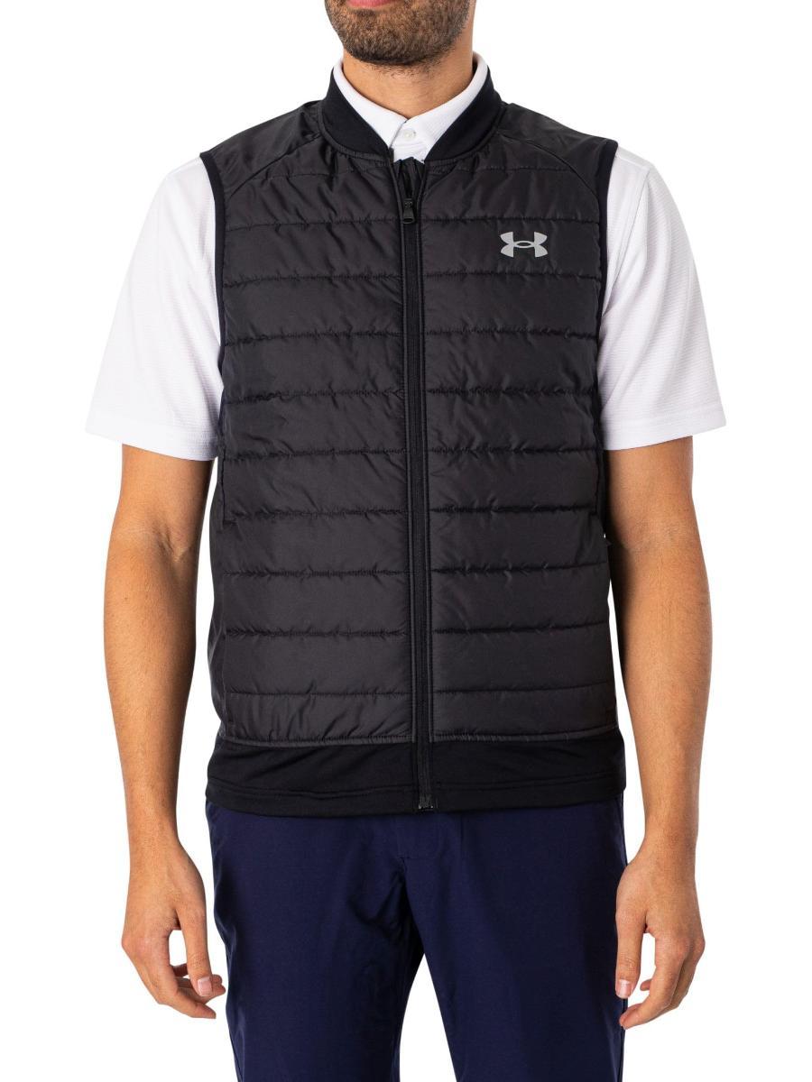 Under Armour Gilet da corsa isolante Storm da uomo, nero