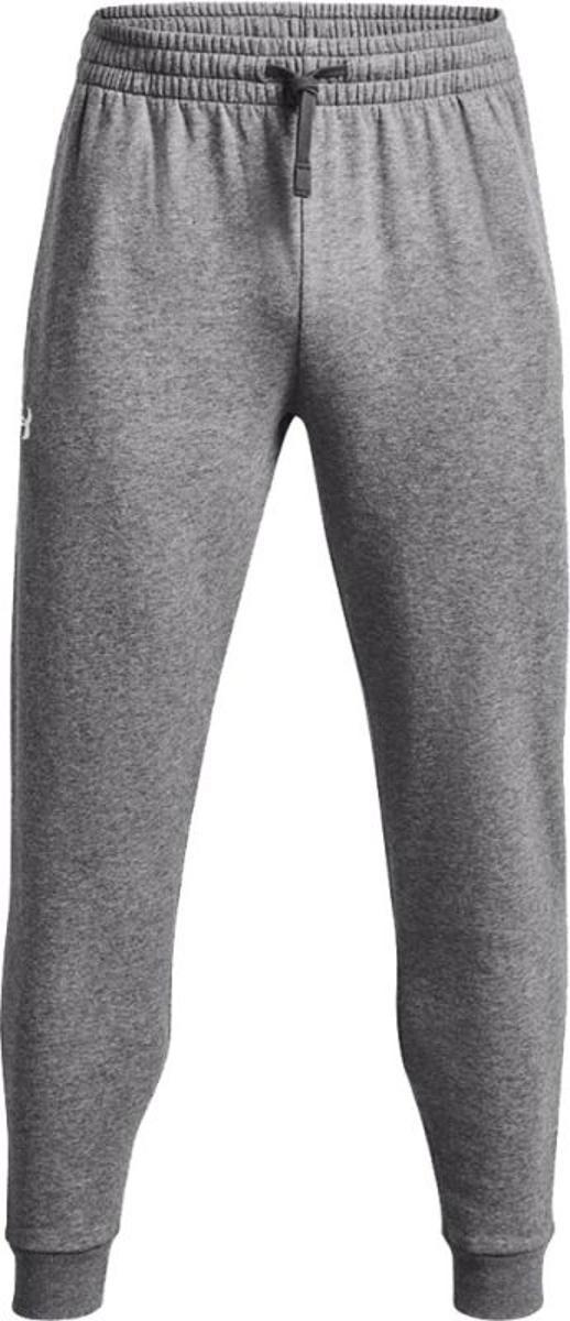 Under Armour Rival Fleece Joggers Pantaloni Uomo-Grigio Chiaro