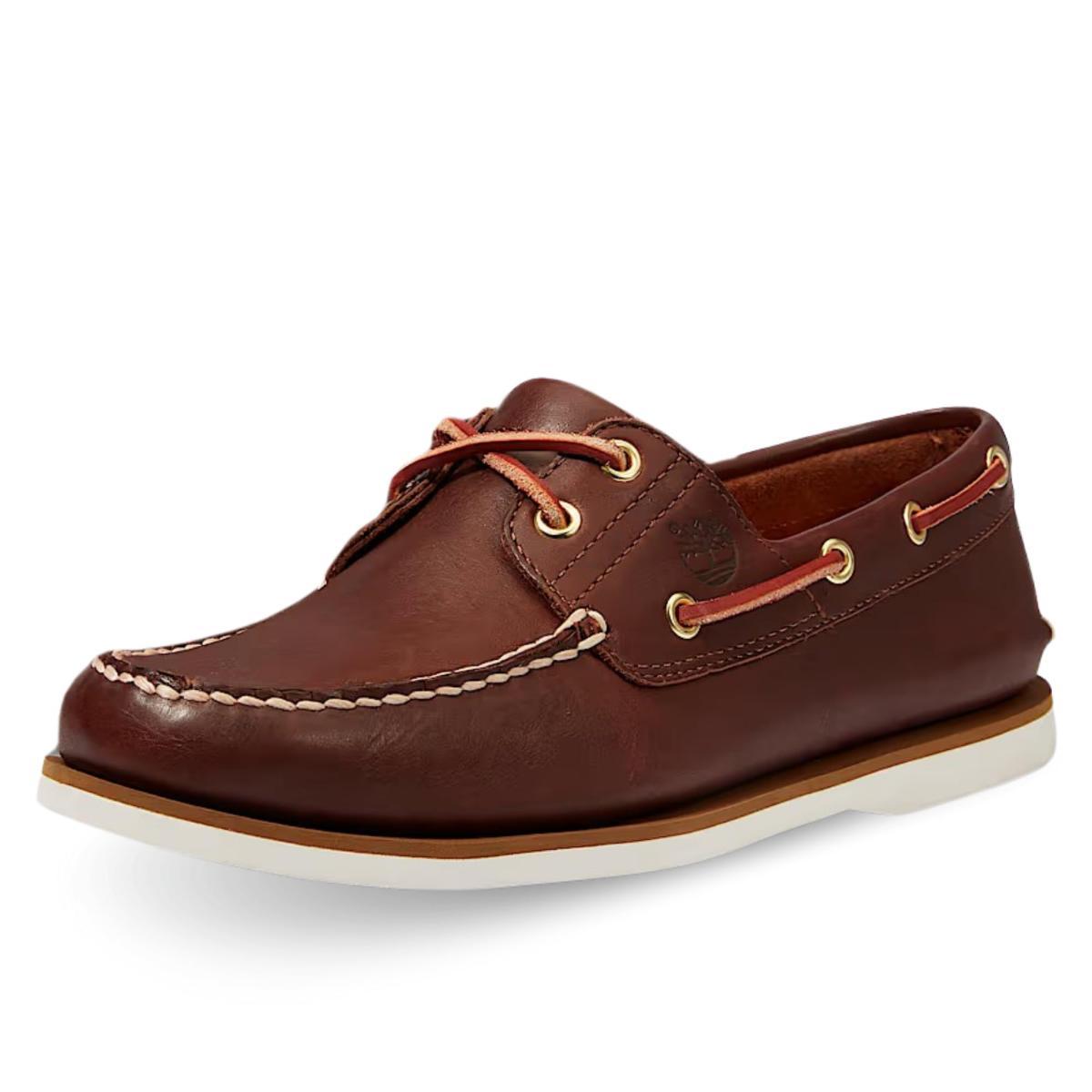 Timberland Mocassini Classic Boat 2 Eye Codice TB174035214 Marrone